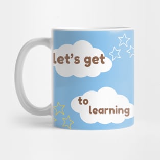 A+ student manifestation / lifelong learner knowledge is power Mug